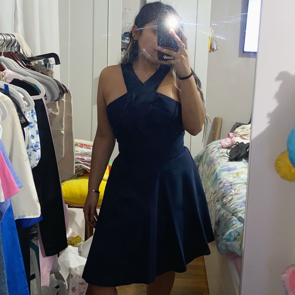 Armani exchange flare dress